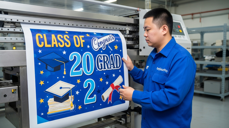 custom fabric banner Manufacturing Process 