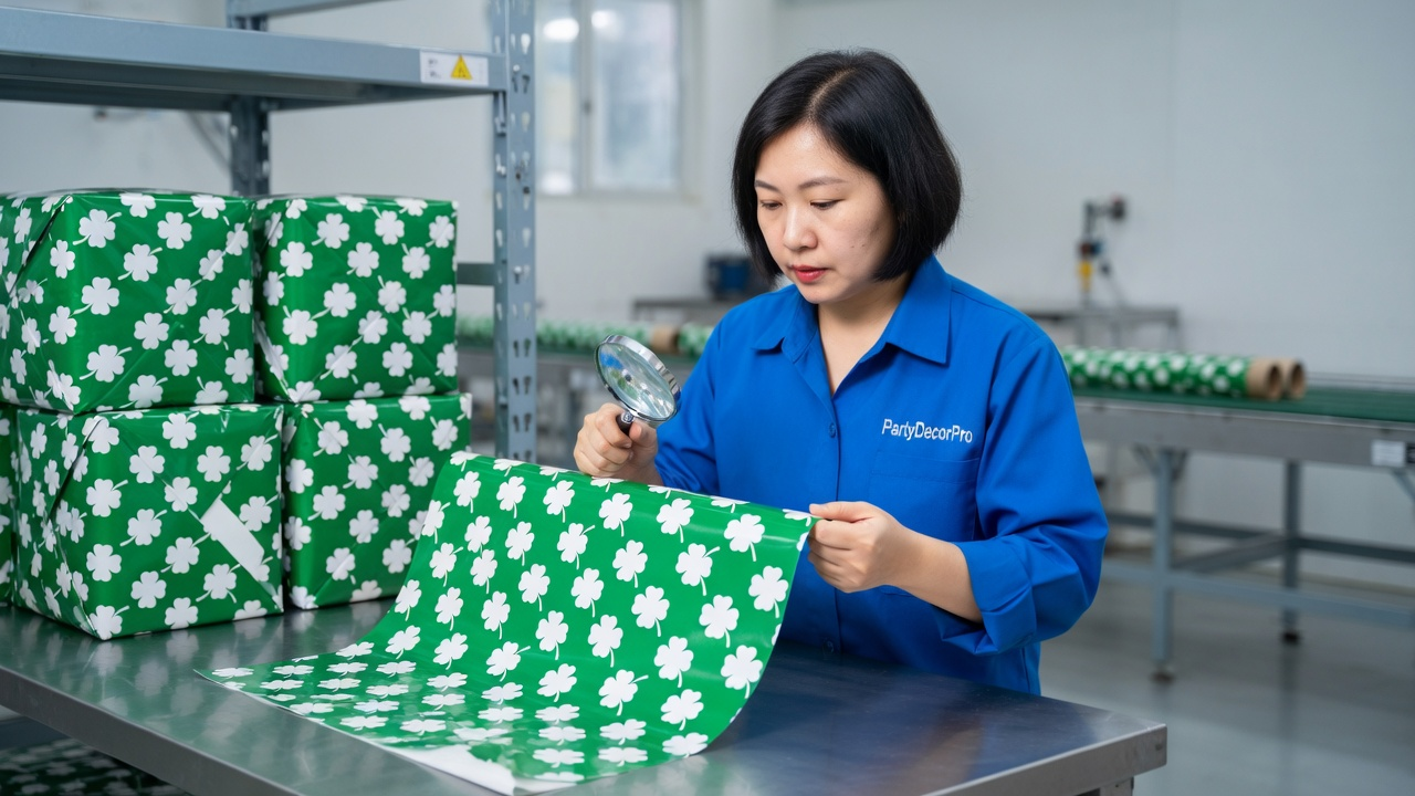 custom gift wrapping paper wholesale Manufacturing Process 