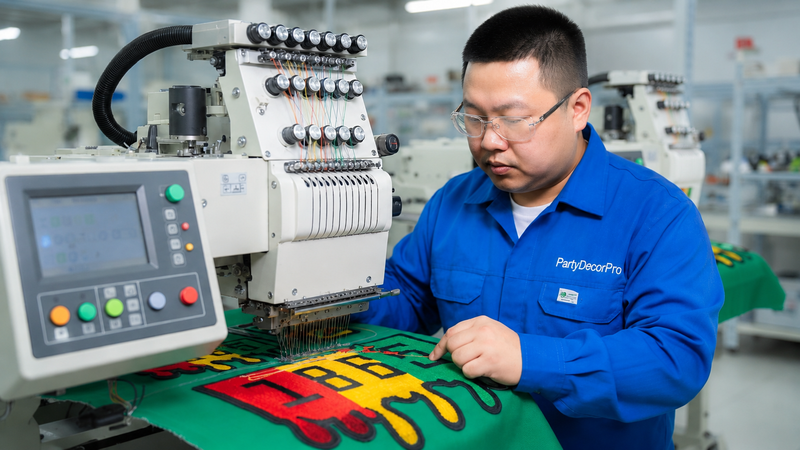 custom iron on patches Manufacturing Process 
