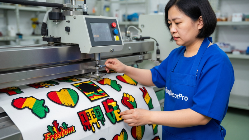 custom iron on patches Manufacturing Process 