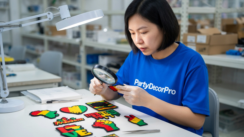custom iron on patches Manufacturing Process 