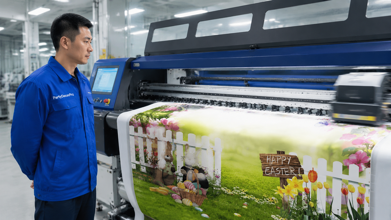 custom photo backdrops Manufacturing Process 