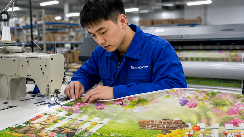 custom photo backdrops Manufacturing Process 
