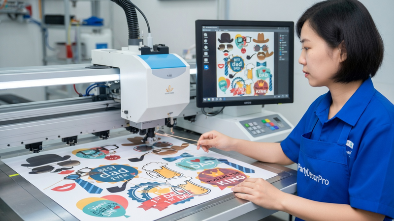 custom photo booth props Manufacturing Process 