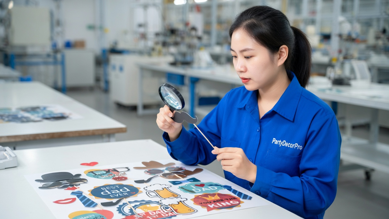 custom photo booth props Manufacturing Process 