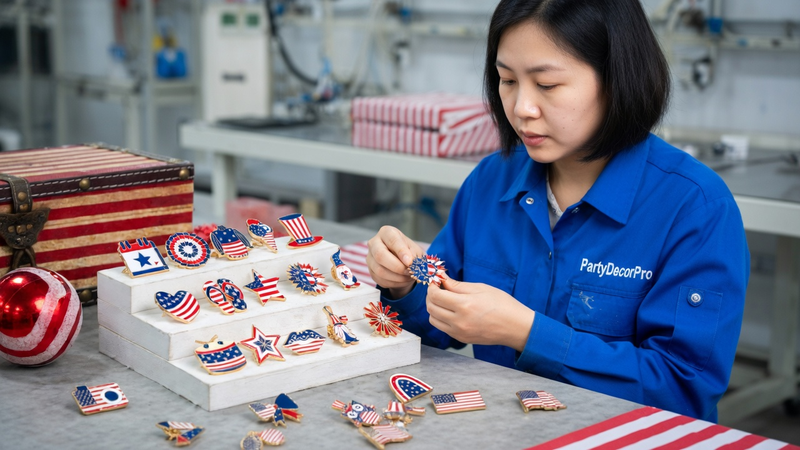 custom pinback buttons Manufacturing Process 