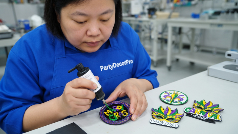 custom pins buttons Manufacturing Process 