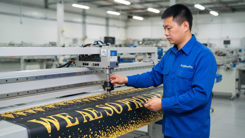 custom sign banner Manufacturing Process 