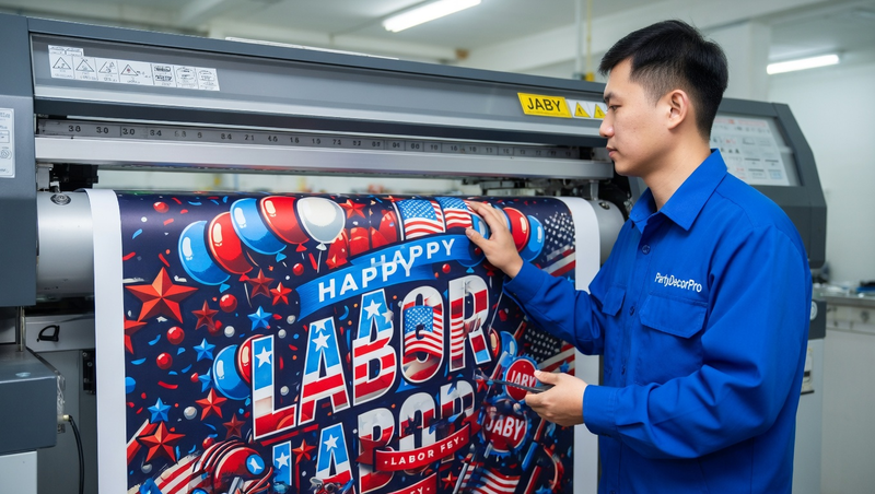 customize banner Manufacturing Process 