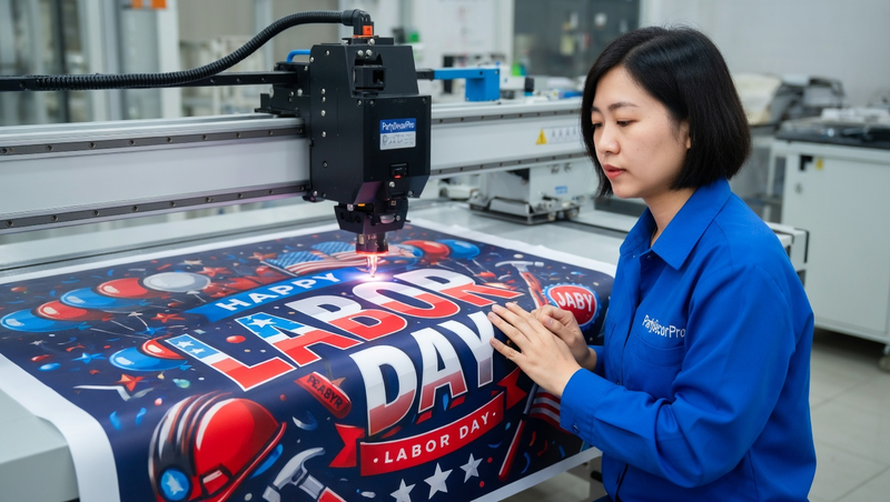 customize banner Manufacturing Process 