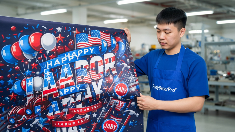 customize banner Manufacturing Process 