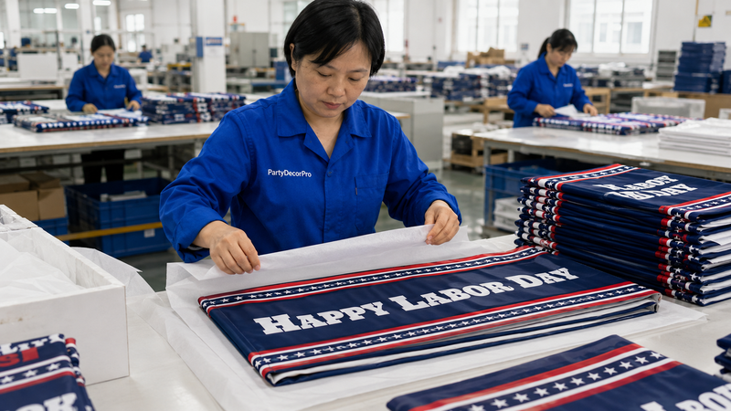 customize banner Manufacturing Process 