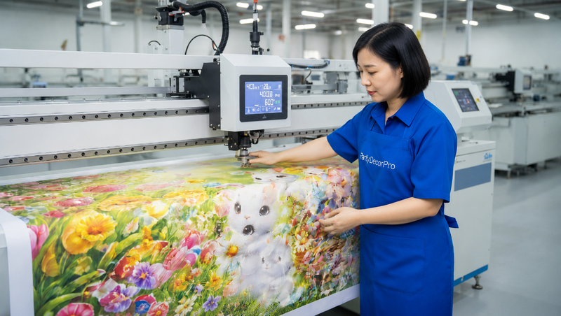 cute banner Manufacturing Process 
