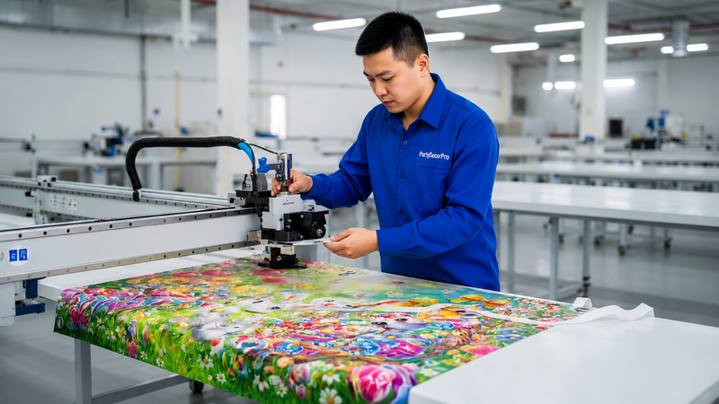 cute banner Manufacturing Process 