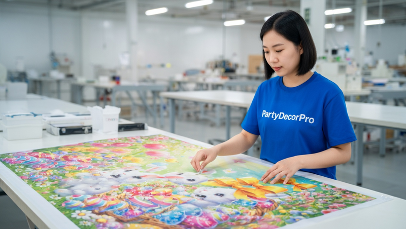 cute banner Manufacturing Process 