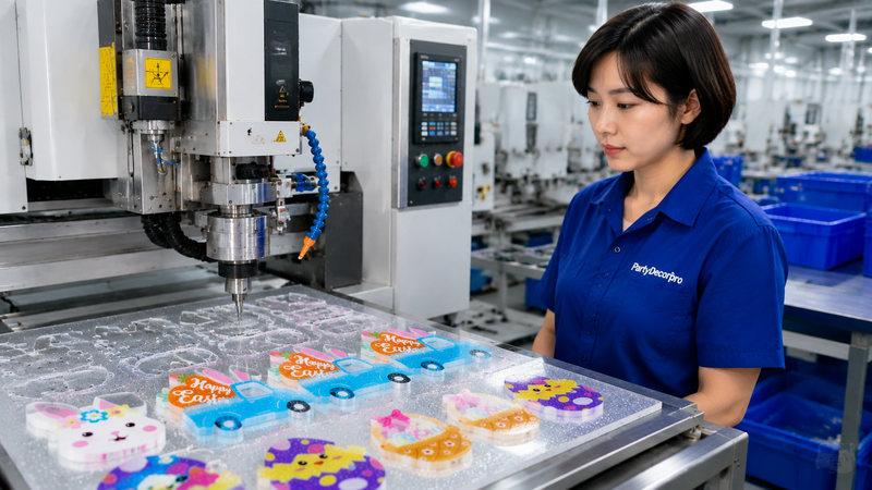 cute button pins Manufacturing Process 