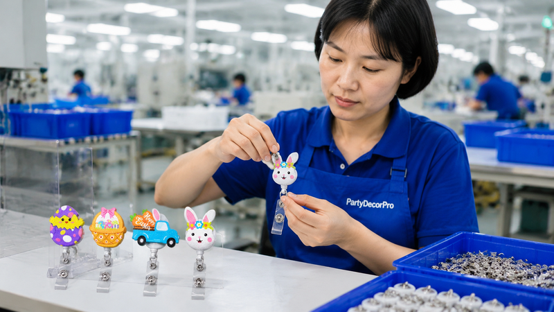 cute button pins Manufacturing Process 