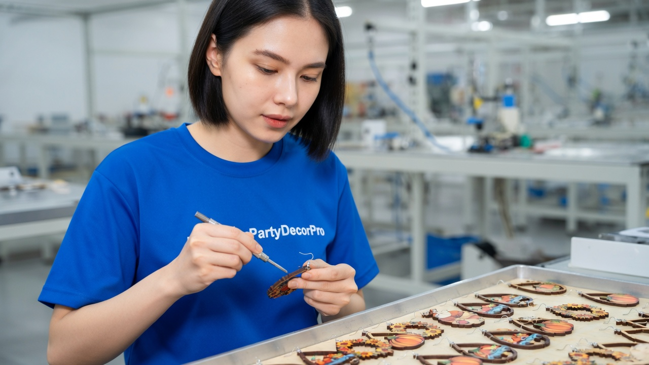 cute earings Manufacturing Process 