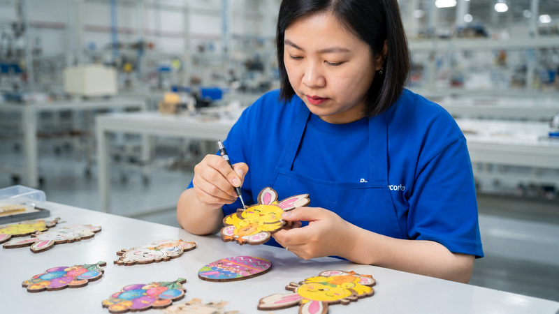 cute earrings Manufacturing Process 