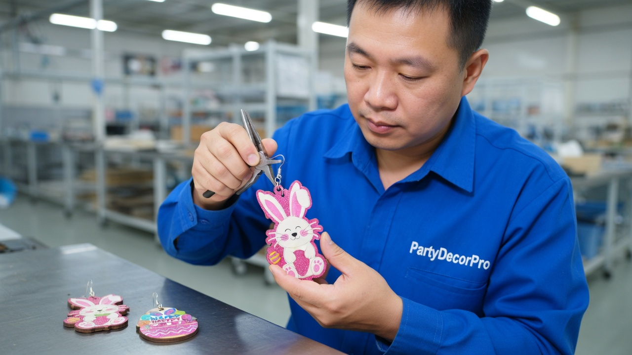 cute earrings Manufacturing Process 