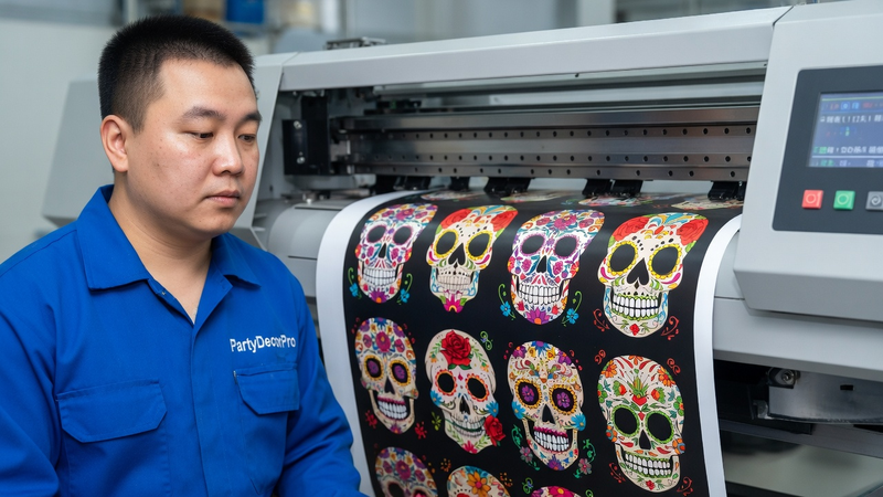 day of the dead party supplies Manufacturing Process 