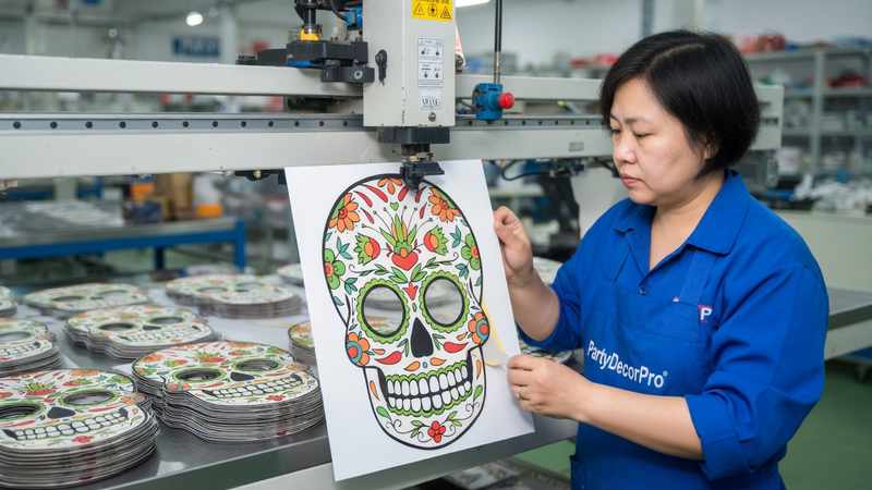 day of the dead party supplies Manufacturing Process 