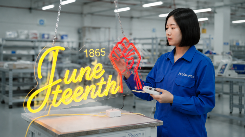 decoration lights Manufacturing Process 