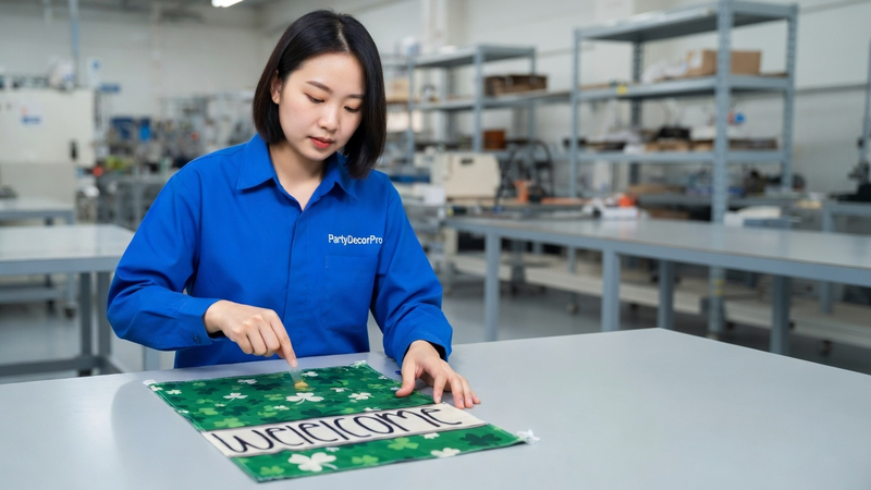 decorative flagging Manufacturing Process 