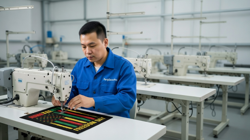 decorative house flags Manufacturing Process 
