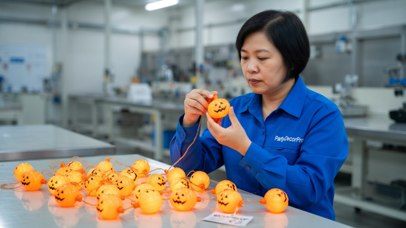 decorative string lights Manufacturing Process 