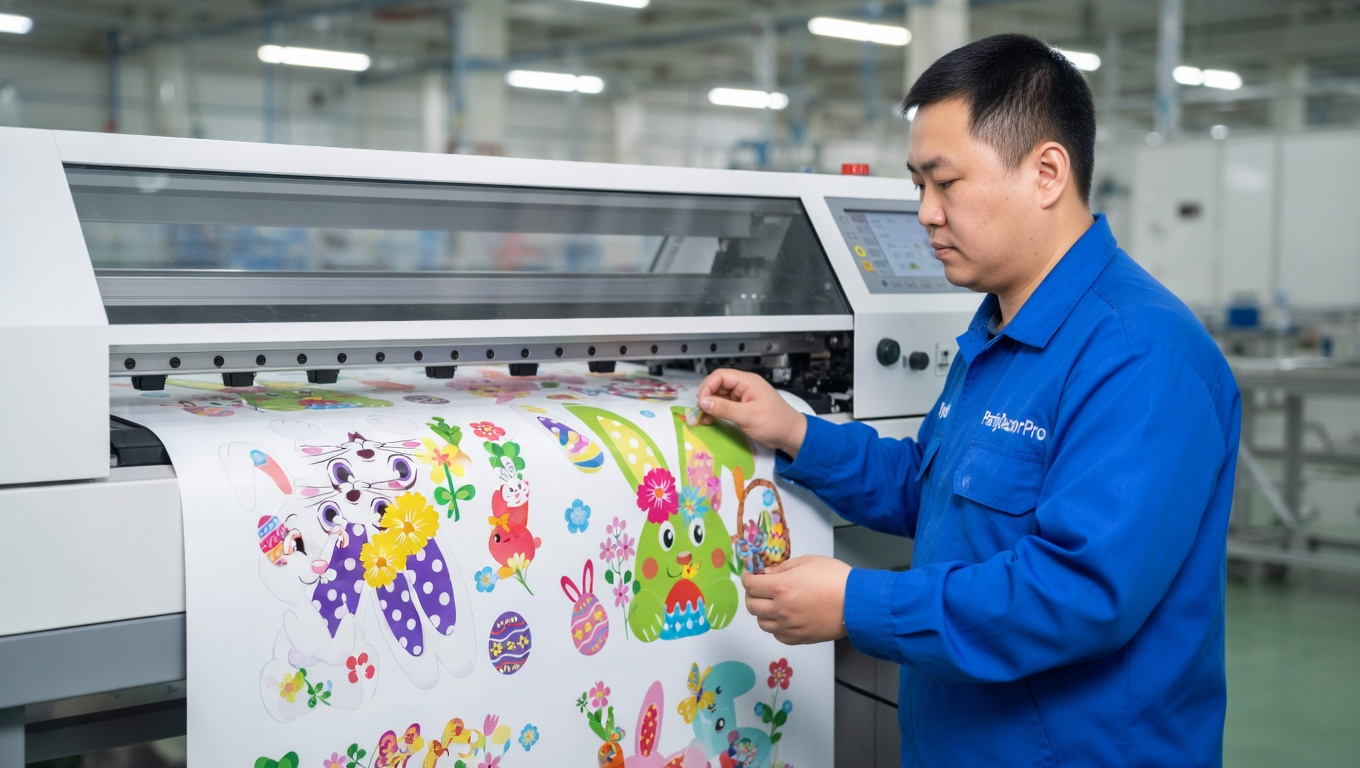 decorative window clings Manufacturing Process