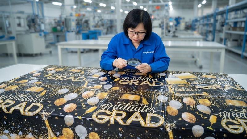 disposable plastic tablecloths Manufacturing Process 