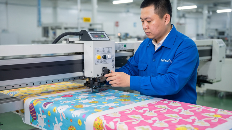 dog bandana easter Manufacturing Process 