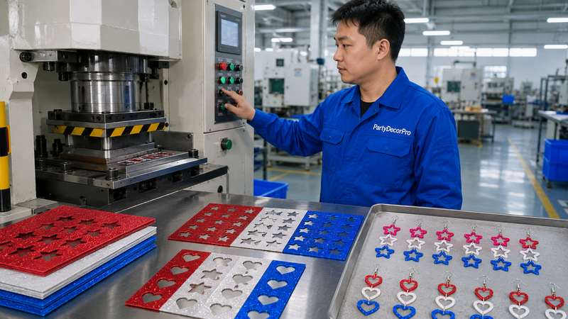 earring sets Manufacturing Process 