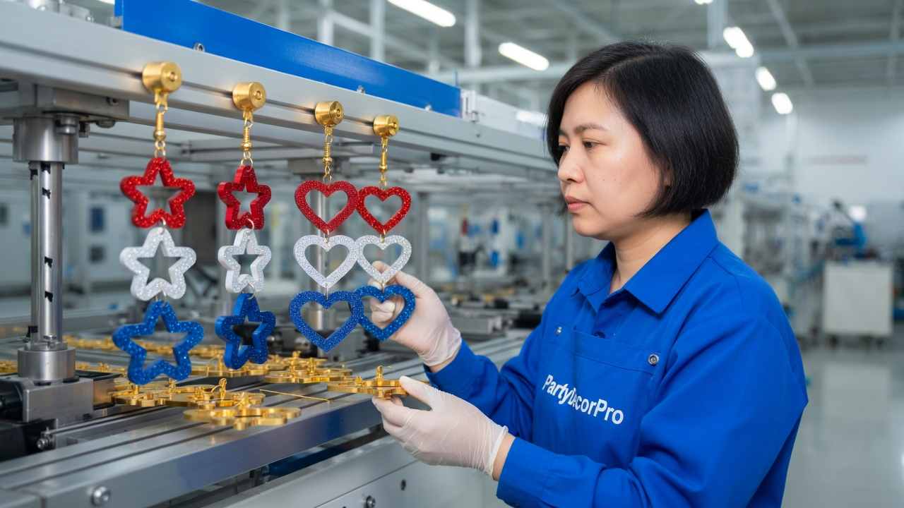 earring sets Manufacturing Process 