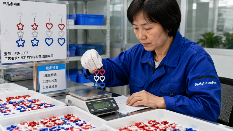 earring sets Manufacturing Process 