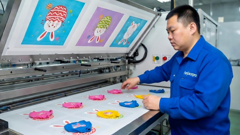 easter balloon Manufacturing Process 