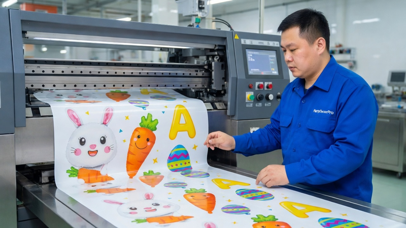 easter balloons Manufacturing Process 