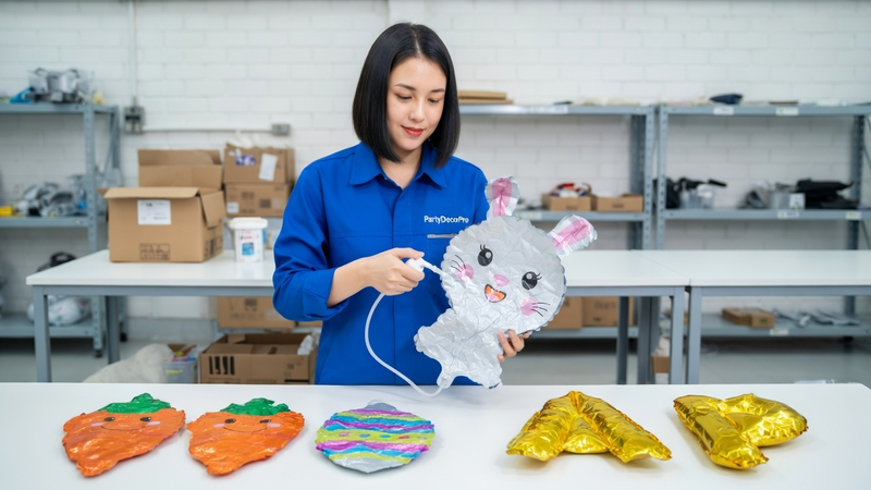 easter balloons Manufacturing Process 