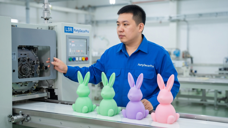 easter candle decoration Manufacturing Process 