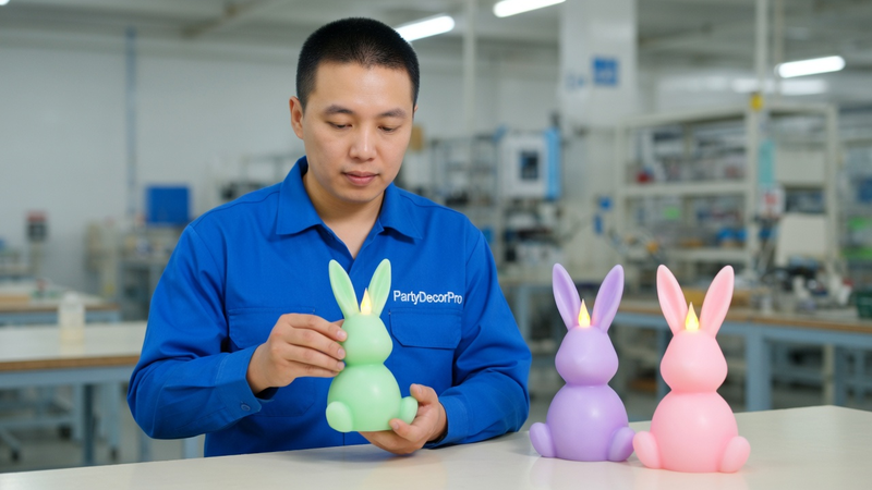 easter candle decoration Manufacturing Process 