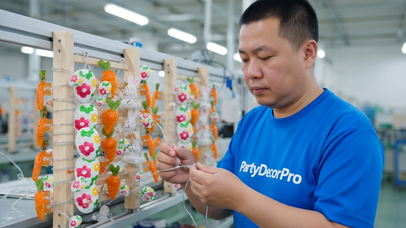 easter party supplies Manufacturing Process 