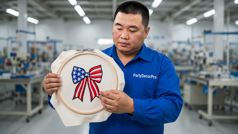 embroidered badges custom Manufacturing Process 