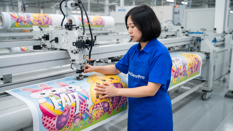 fabric banner Manufacturing Process 