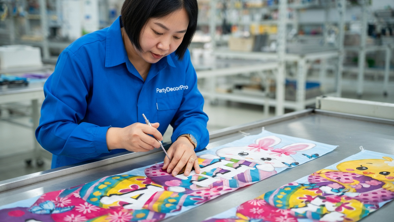fabric banner Manufacturing Process 
