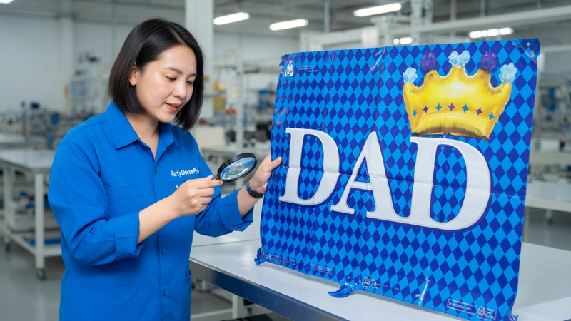 fathers day balloon Manufacturing Process