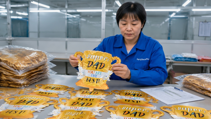 fathers day balloons Manufacturing Process