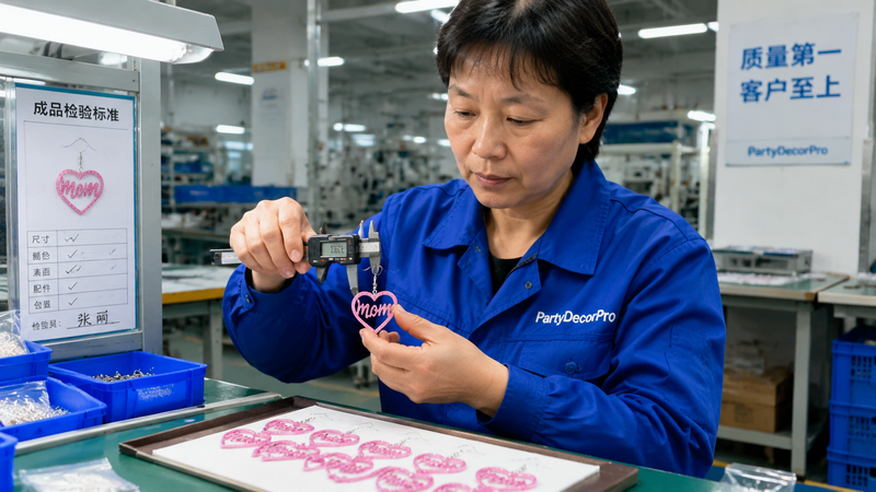 festive earrings Manufacturing Process 
