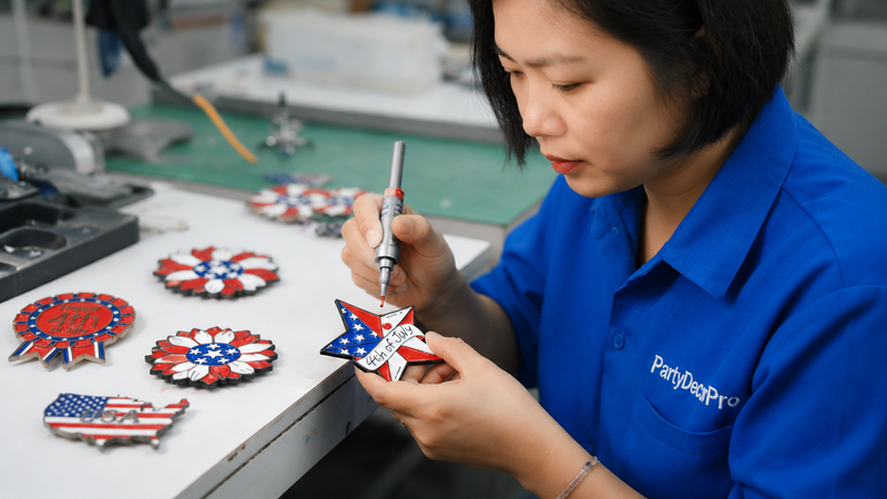 fourth of july party decorations Manufacturing Process 