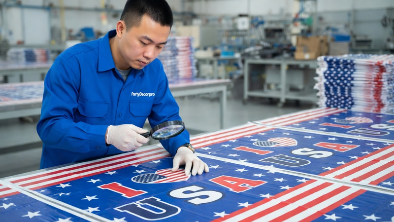 fourth of july tablecloths Manufacturing Process 